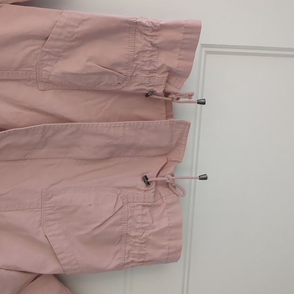 Le Chateau, pink soft jean jacket, size medium - Picture 2 of 6